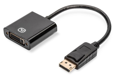 Kabel adapter DIGITUS DisplayPort 1080p 60Hz FHD DP/DVI-I (24+5) M/Ż 0.15m Kabel adapter DIGITUS DisplayPort 1080p 60Hz FHD DP/DVI-I (24+5) M/Ż 0.15m