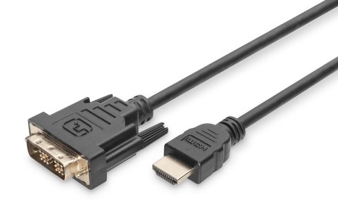 Kabel adapter DIGITUS HDMI Highspeed 1.3 Typ A / DVI-D(18+1), M/M 10m Black Kabel adapter DIGITUS HDMI Highspeed 1.3 Typ A / DVI-D(18+1), M/M 10m Black