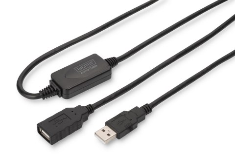 Kabel przedłużający aktywny DIGITUS DA-73101 USB 2.0 15m Kabel przedłużający aktywny DIGITUS DA-73101 USB 2.0 15m