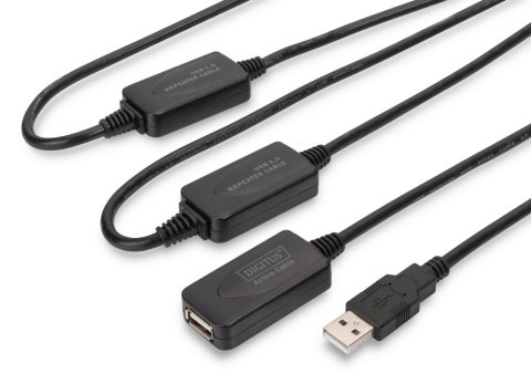 Kabel przedłużający aktywny DIGITUS DA-73103 USB 2.0 25m Kabel przedłużający aktywny DIGITUS DA-73103 USB 2.0 25m