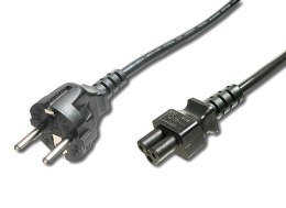 Kabel zasilający DIGITUS AK-440115-012-S Schuko prosty/IEC C5, M/Ż 1,2m