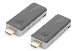 Przedłużacz/Extender DIGITUS HDMI bezprzewodowy 50m 1080p 60Hz FHD 5GHz, audio (zestaw)