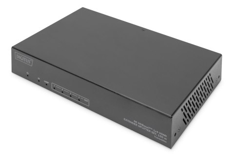 Przedłużacz/Extender splitter DIGITUS HDMI 150m 4K 60Hz EDID HDCP 2.2 PoC (Power over Cable) (zestaw) Przedłużacz/Extender splitter DIGITUS HDMI 150m 4K 60Hz EDID HDCP 2.2 PoC (Power over Cable) (zestaw)