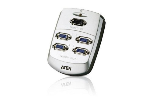 Rozdzielacz/Splitter ATEN VS84-AT-G VGA 4-port. 250MHz Rozdzielacz/Splitter ATEN VS84-AT-G VGA 4-port. 250MHz