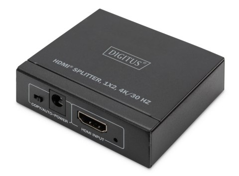 Rozdzielacz/Splitter HDMI DIGITUS 2-portowy 4K/30Hz EDID HDCP1.4 Rozdzielacz/Splitter HDMI DIGITUS 2-portowy 4K/30Hz EDID HDCP1.4