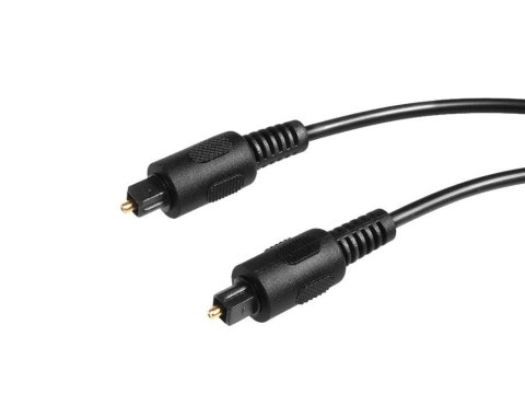 Kabel optyczny Maclean MCTV-639 Toslink (M) - Toslink (M), 1m, czarny Kabel optyczny Maclean MCTV-639 Toslink (M) - Toslink (M), 1m, czarny