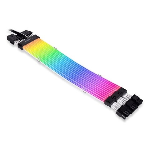 Kabel zasilający Lian Li Strimer Plus V2 Triple 8-Pin RGB VGA Kabel zasilający Lian Li Strimer Plus V2 Triple 8-Pin RGB VGA