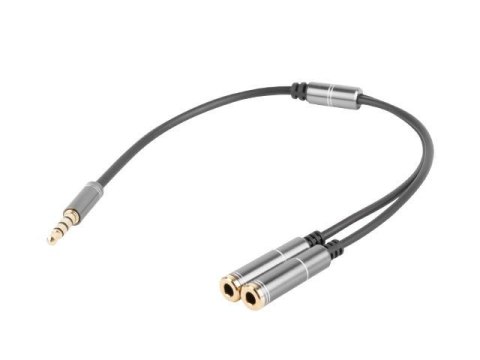 Adapter słuchawkowy Genesis A20 premium 4-PIN do PS4, PC i smartfonów Adapter słuchawkowy Genesis A20 premium 4-PIN do PS4, PC i smartfonów