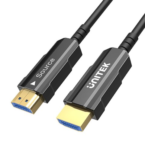 Kabel HDMI Unitek C11072BK-15M 2.0 AOC 4K 60Hz 15m Kabel HDMI Unitek C11072BK-15M 2.0 AOC 4K 60Hz 15m