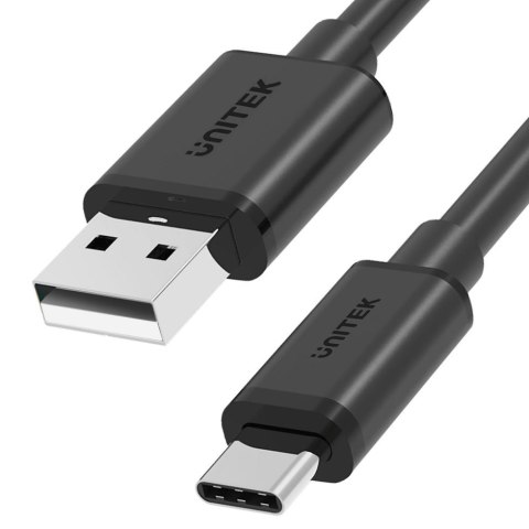 Kabel USB Unitek Y-C481BK USB-A — USB-C, krótki, 0,5m Kabel USB Unitek Y-C481BK USB-A — USB-C, krótki, 0,5m