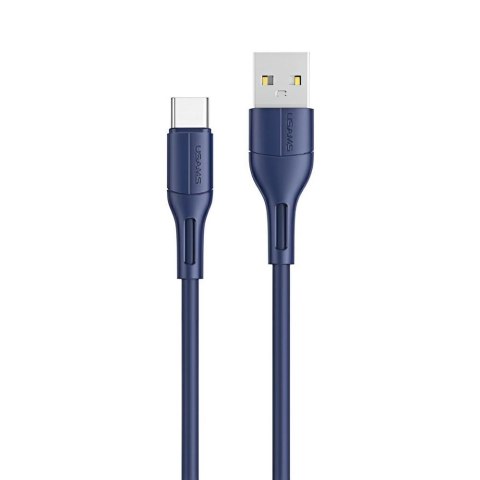 Kabel USB Usams U68 USB-C 1m Fast Charge -niebieski Kabel USB Usams U68 USB-C 1m Fast Charge -niebieski