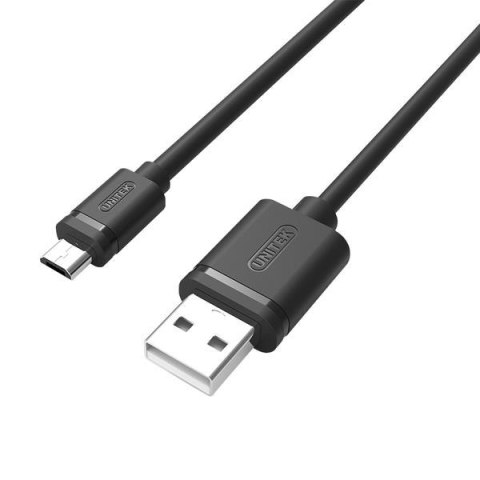 Kabel Unitek Y-C451GBK microUSB do USB 2.0, 1m Kabel Unitek Y-C451GBK microUSB do USB 2.0, 1m