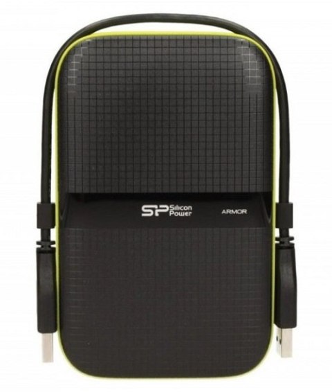 Dysk twardy zewnętrzny SILICON POWER Armor A60 2TB Czarny SP020TBPHDA60S3K SP020TBPHDA60S3K Dysk twardy zewnętrzny SILICON POWER Armor A60 2TB Czarny SP020TBPHDA60S3K SP020TBPHDA60S3K