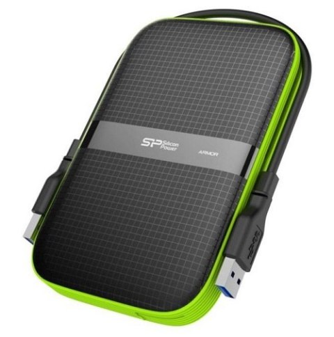 Dysk twardy zewnętrzny SILICON POWER Armor A60 2TB Czarny SP020TBPHDA60S3K SP020TBPHDA60S3K Dysk twardy zewnętrzny SILICON POWER Armor A60 2TB Czarny SP020TBPHDA60S3K SP020TBPHDA60S3K