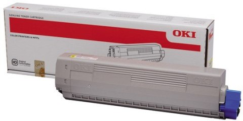 Kaseta z tonerem OKI 44844505 Żółty Kaseta z tonerem OKI 44844505 Żółty
