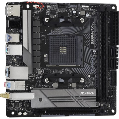 Płyta główna ASROCK B550M-ITX/AC Socket AM4 MiniITX Płyta główna ASROCK B550M-ITX/AC Socket AM4 MiniITX