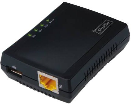 Serwer druku DIGITUS 10/100BASE-TX DN-13020 Serwer druku DIGITUS 10/100BASE-TX DN-13020
