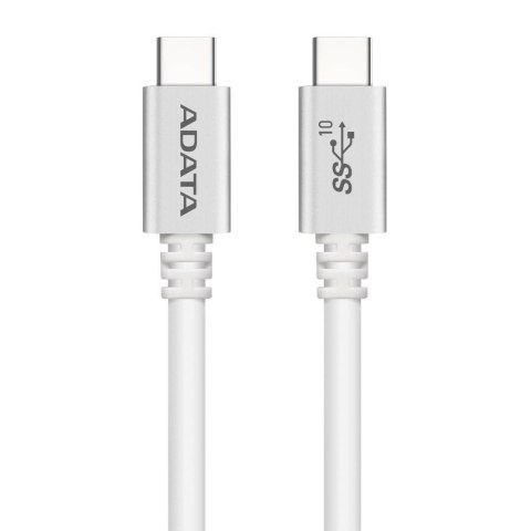 Kabel ADATA Micro USB-C - USB-C M/M 2m srebrny Kabel ADATA Micro USB-C - USB-C M/M 2m srebrny
