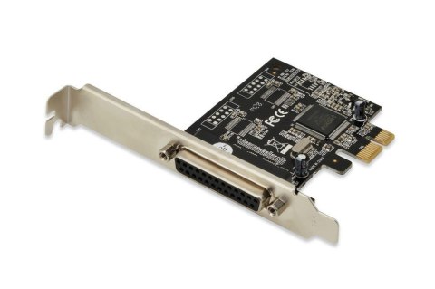 Kontroler LPT DIGITUS PCIe, 1x Parallel/LPT, Low Profile, Chipset AX99100 Kontroler LPT DIGITUS PCIe, 1x Parallel/LPT, Low Profile, Chipset AX99100