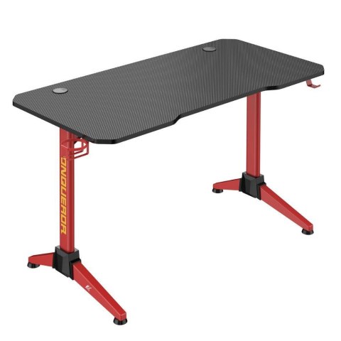 Biurko gamingowe NanoRS RS701 czarno-czerwone 100kg max, wysokość 750mm, podświetlenie LED RGB Biurko gamingowe NanoRS RS701 czarno-czerwone 100kg max, wysokość 750mm, podświetlenie LED RGB