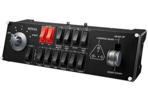 Kontroler przełączników Logitech G Saitek Pro Flight Switch Panel Kontroler przełączników Logitech G Saitek Pro Flight Switch Panel