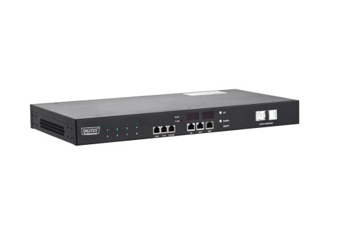 Listwa monitorująco-przełączająca DIGITUS RACK PDU 19" gniazdo IEC320 C20 16A/250V gniazda 8xC13 16A