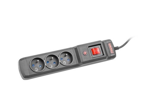 Listwa zasilająca Armac Multi M3 1,5M 3 gniazd czarny Listwa zasilająca Armac Multi M3 1,5M 3 gniazd czarny