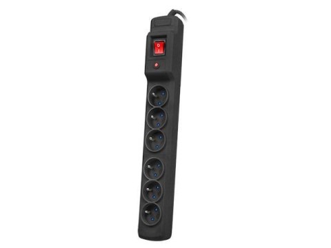 Listwa zasilająca Armac Multi M6 10m 6 gniazd czarna Listwa zasilająca Armac Multi M6 10m 6 gniazd czarna