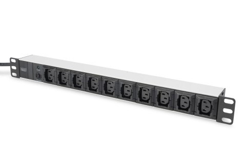 Listwa zasilająca DIGITUS 19" 1U 10 gniazd C13 2m