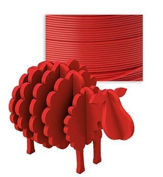 Filament do drukarek 3D Banach PLA 1kg - czerwony Filament do drukarek 3D Banach PLA 1kg - czerwony