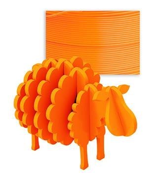 Filament do drukarek 3D Banach PLA 1kg - pomarańczowy Filament do drukarek 3D Banach PLA 1kg - pomarańczowy