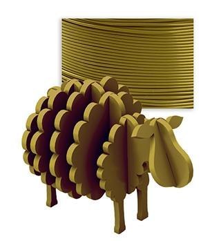 Filament do drukarek 3D Banach PLA 1kg - złoty Filament do drukarek 3D Banach PLA 1kg - złoty