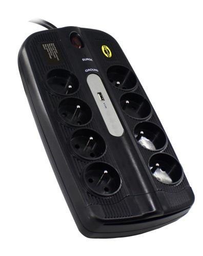 Listwa zasilająca przeciwprzepięciowa ORVALDI ORV-8PL USB 3.0 Listwa zasilająca przeciwprzepięciowa ORVALDI ORV-8PL USB 3.0