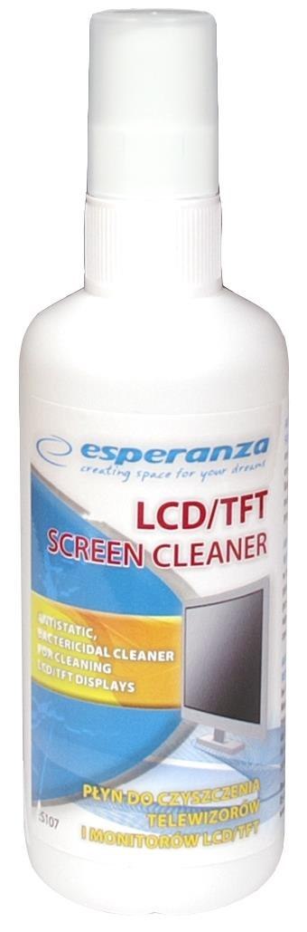 Płyn czyszczący Esperanza ES107 do monitorów i ekranów LCD/TFT Płyn czyszczący Esperanza ES107 do monitorów i ekranów LCD/TFT