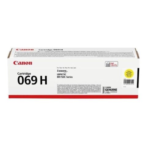 Toner Canon CRG-069HY Yellow Toner Canon CRG-069HY Yellow