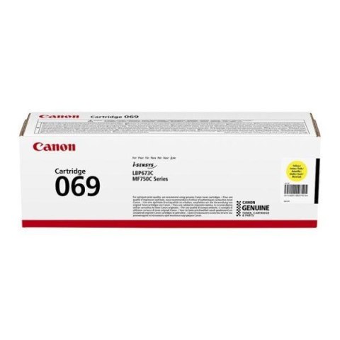 Toner Canon CRG-069Y Yellow Toner Canon CRG-069Y Yellow