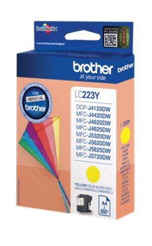 Tusz Brother LC223Y Yellow Tusz Brother LC223Y Yellow
