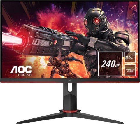 Monitor AOC 23,8" 24G2ZU/BK 2xHDMI DP 4xUSB 3.0 głośniki Monitor AOC 23,8" 24G2ZU/BK 2xHDMI DP 4xUSB 3.0 głośniki