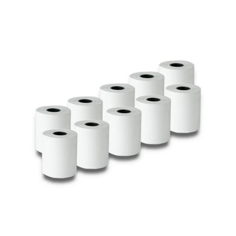 Rolka termiczna Qoltec 57x27 | 55g/m2 | 10szt. | BPA free Rolka termiczna Qoltec 57x27 | 55g/m2 | 10szt. | BPA free