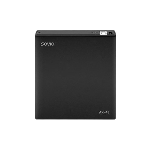Nagrywarka DVD-RW/CD-RW SAVIO AK-43 Czarna Slim zewn. USB Nagrywarka DVD-RW/CD-RW SAVIO AK-43 Czarna Slim zewn. USB