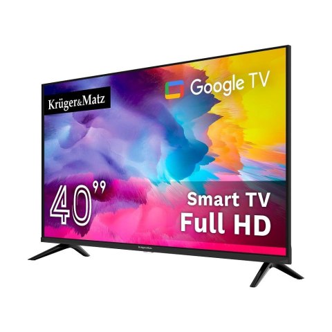 Telewizor Kruger&Matz 40" FHD Google TV, DVB-T2/S2/T/C H.265 HEVC Telewizor Kruger&Matz 40" FHD Google TV, DVB-T2/S2/T/C H.265 HEVC
