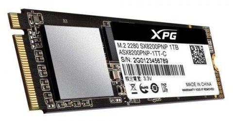 Dysk SSD ADATA XPG SX8200 PRO 1TB M.2 PCIe NVMe (3350/2800 MB/s) 2280, 3D TLC NAND Dysk SSD ADATA XPG SX8200 PRO 1TB M.2 PCIe NVMe (3350/2800 MB/s) 2280, 3D TLC NAND