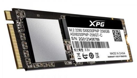 Dysk SSD ADATA XPG SX8200 PRO 256GB M.2 PCIe NVMe (3350/1150 MB/s) 2280, 3D TLC NAND Dysk SSD ADATA XPG SX8200 PRO 256GB M.2 PCIe NVMe (3350/1150 MB/s) 2280, 3D TLC NAND