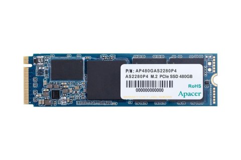Dysk SSD Apacer AS2280P4 256GB M.2 PCIe NVMe Gen3 x4 2280 (1800/1100 MB/s) 3D TLC Dysk SSD Apacer AS2280P4 256GB M.2 PCIe NVMe Gen3 x4 2280 (1800/1100 MB/s) 3D TLC