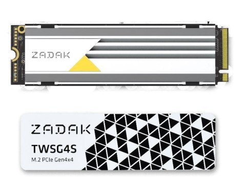 Dysk SSD Apacer ZADAK TWSG4S 2TB M.2 PCIe NVMe Gen4 x4 2280 (7400/7000 MB/s) 3D NAND Dysk SSD Apacer ZADAK TWSG4S 2TB M.2 PCIe NVMe Gen4 x4 2280 (7400/7000 MB/s) 3D NAND
