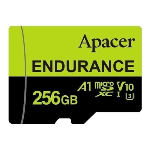Karta pamięci microSDXC Apacer Endurance 256GB (100/80 MB/s) Class 10 UHS-I U3 V10 A1 + Adapter Karta pamięci microSDXC Apacer Endurance 256GB (100/80 MB/s) Class 10 UHS-I U3 V10 A1 + Adapter