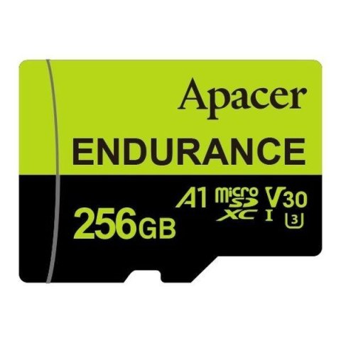 Karta pamięci microSDXC Apacer Endurance 256GB (100/80 MB/s) Class 10 UHS-I U3 V30 A1 + Adapter Karta pamięci microSDXC Apacer Endurance 256GB (100/80 MB/s) Class 10 UHS-I U3 V30 A1 + Adapter