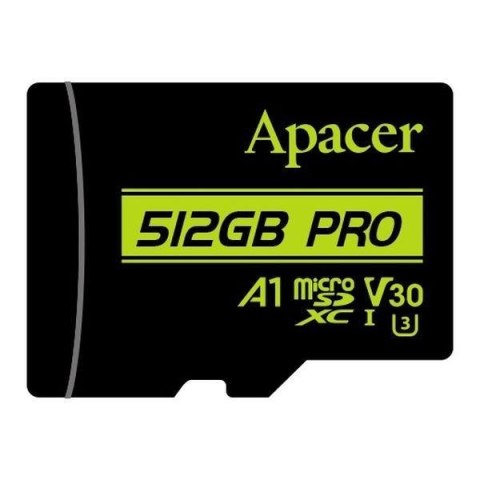 Karta pamięci microSDXC Apacer Professional 512GB (100/80 MB/s) Class 10 UHS-I U1 V30 A1 BULK Karta pamięci microSDXC Apacer Professional 512GB (100/80 MB/s) Class 10 UHS-I U1 V30 A1 BULK