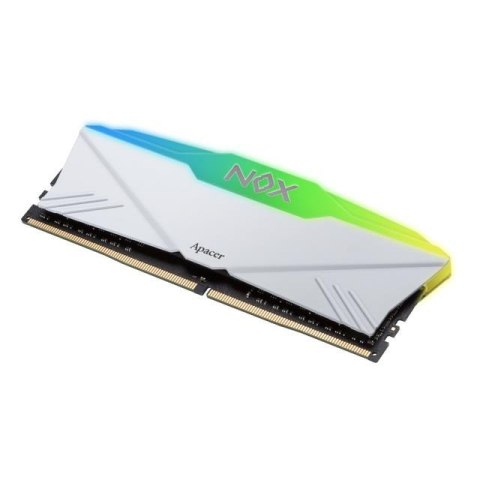 Pamięć DDR4 Apacer NOX RGB 16GB (1x16GB) 3200MHz 1,35V White Pamięć DDR4 Apacer NOX RGB 16GB (1x16GB) 3200MHz 1,35V White