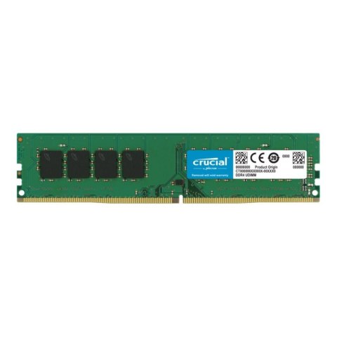 Pamięć DDR4 Crucial 32GB (1x32GB) 3200MHz CL22 1,2V Pamięć DDR4 Crucial 32GB (1x32GB) 3200MHz CL22 1,2V
